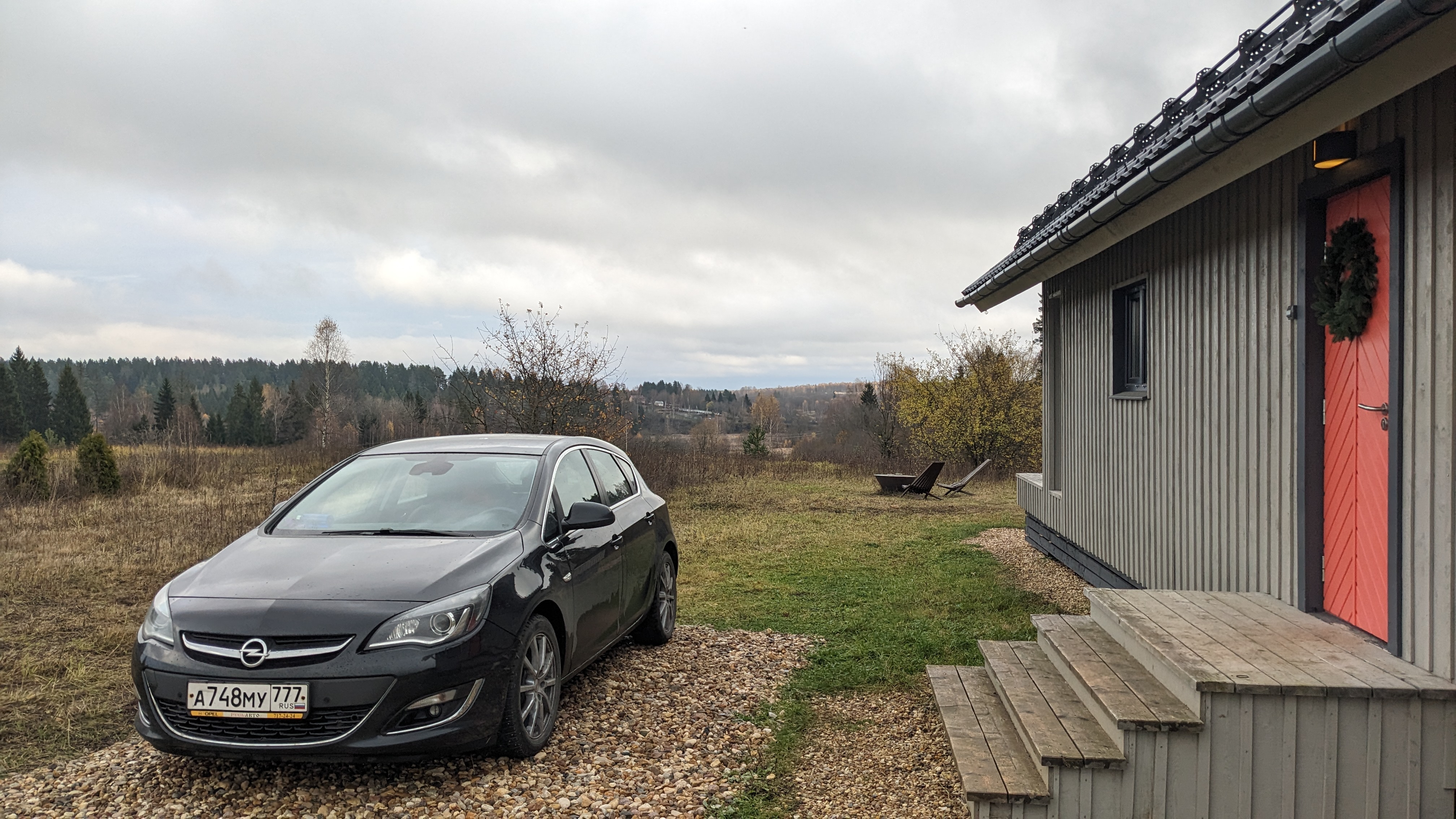 Opel Astra 2014 черный